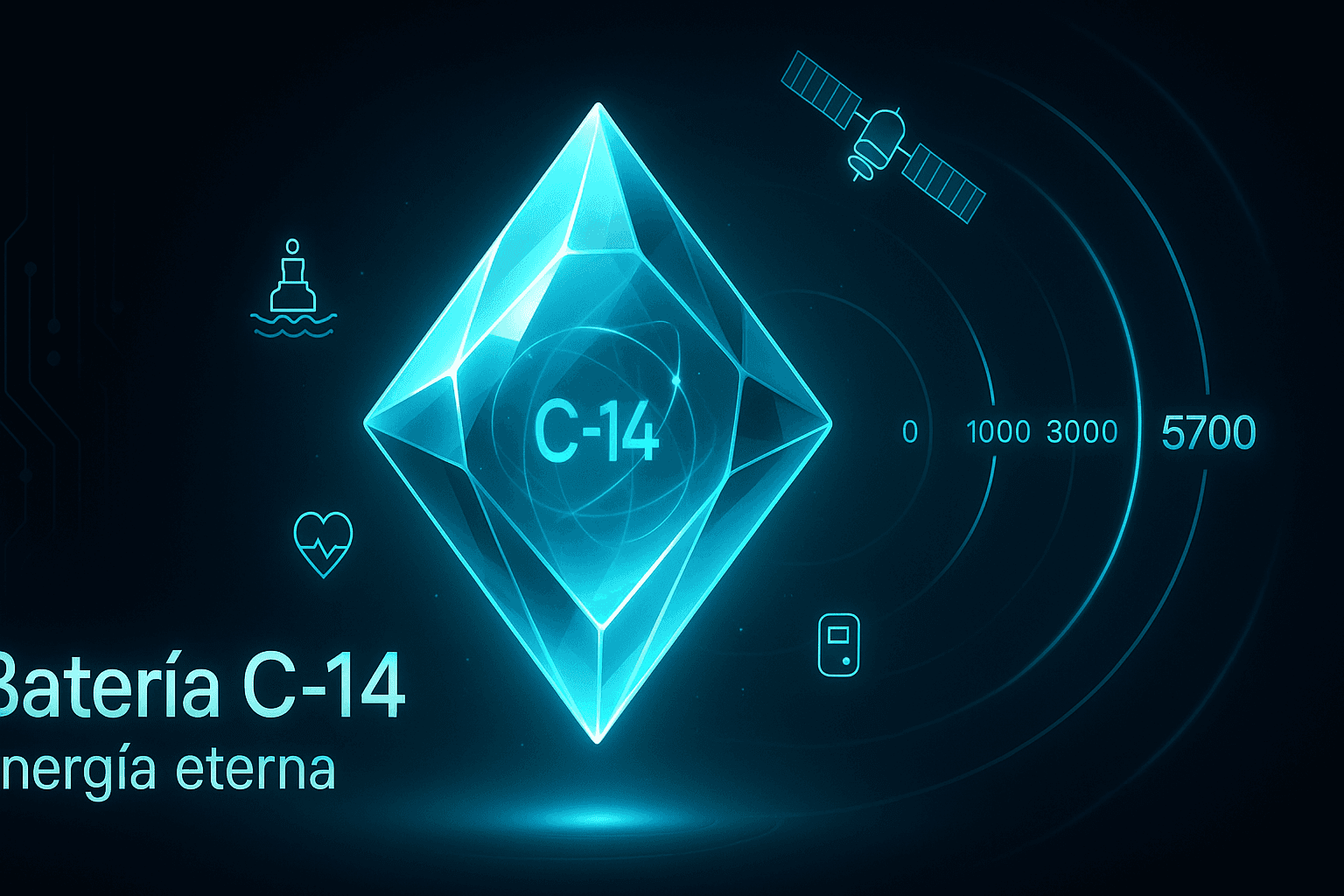Batería de carbono-14: ¿Futuro mito o innovación energética revolucionaria?