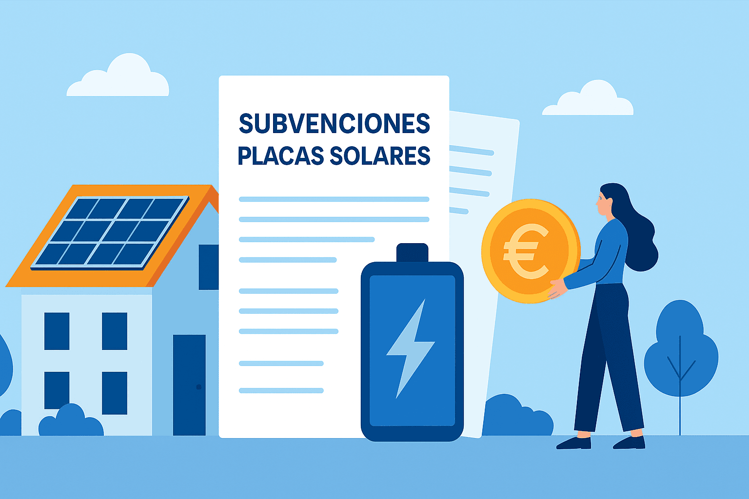 Subvenciones placas solares: claves del informe eléctrico 2024 y el reto del almacenamiento