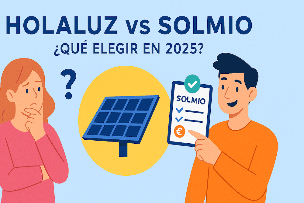 Holaluz vs Solmio - ¿qué elegir en 2025?